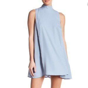 Lucca couture Blue high neck swing dress